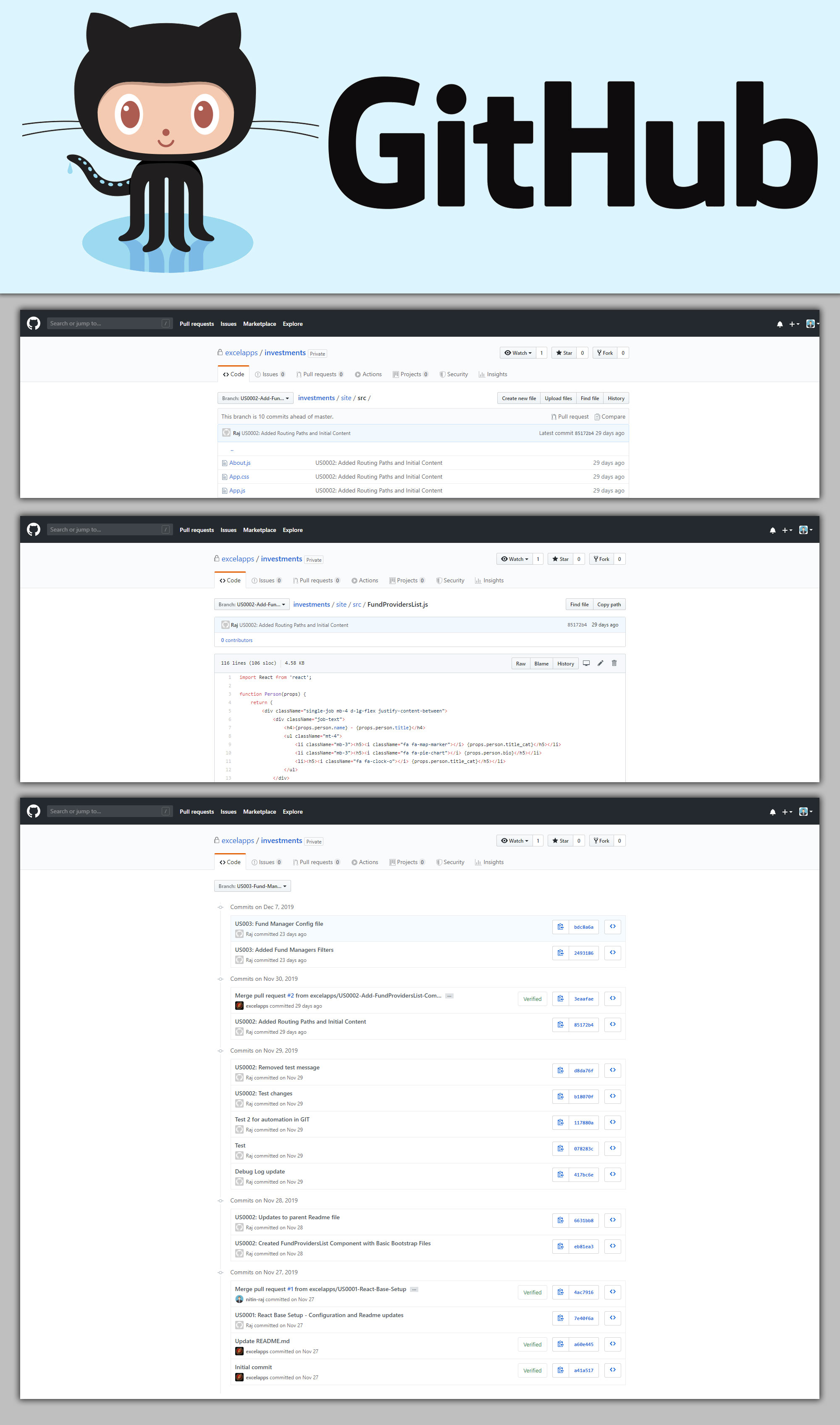 Github Screenshot